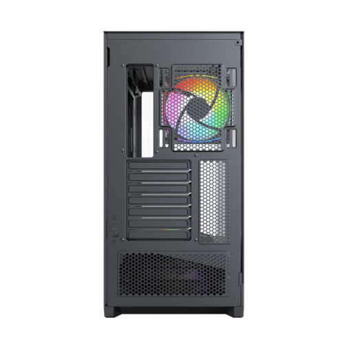 Корпус Montech SKY 3 (B) ATX/Micro-ATX/Mini-ITX (Back-Connected MB) 2xUSB3.0 1xType-C 1xAudio 1xLED Button Черный