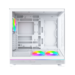 Корпус Montech SKY 3 (W) ATX/Micro-ATX/Mini-ITX (Back-Connected MB) 2xUSB3.0 1xType-C 1xAudio 1xLED Button Белый