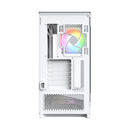 Корпус Montech SKY 3 (W) ATX/Micro-ATX/Mini-ITX (Back-Connected MB) 2xUSB3.0 1xType-C 1xAudio 1xLED Button Белый