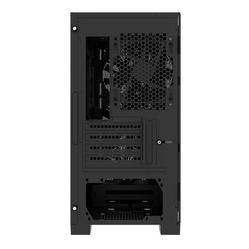 Корпус Montech AIR 100 ARGB (B) Micro-ATX/Mini-ITX 2xUSB3.0 1xUSB2.0 1xAudio 1xMic 1xLED Button Черный