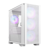 Корпус Montech AIR 100 ARGB (W) Micro-ATX/Mini-ITX 2xUSB3.0 1xUSB2.0 1xAudio 1xMic 1xLED Button Белый