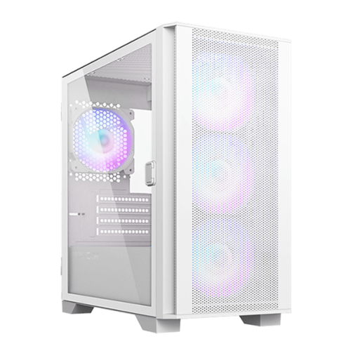 Корпус Montech AIR 100 ARGB (W) Micro-ATX/Mini-ITX 2xUSB3.0 1xUSB2.0 1xAudio 1xMic 1xLED Button Белый