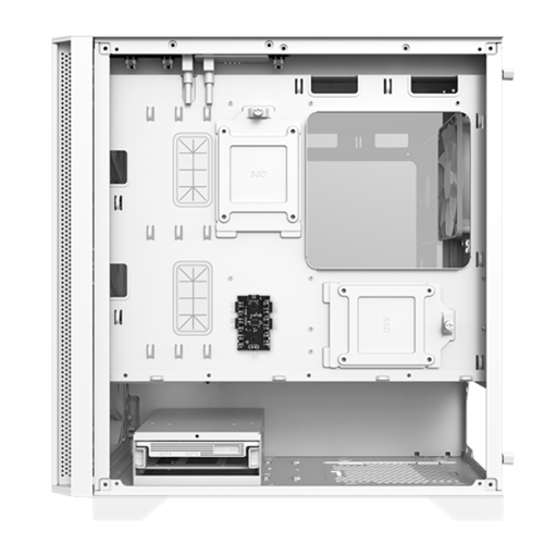 Корпус Montech AIR 100 ARGB (W) Micro-ATX/Mini-ITX 2xUSB3.0 1xUSB2.0 1xAudio 1xMic 1xLED Button Белый