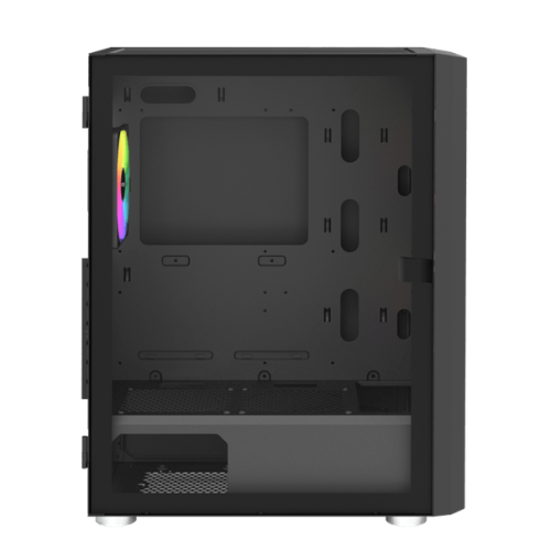 Корпус Montech X2 PLUS (B) ATX/Micro-ATX/Mini-ITX 1xUSB3.0 1xUSB2.0 1xType-C 1xAudio 1xLED Button Черный