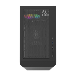 Корпус Montech X2 PLUS (B) ATX/Micro-ATX/Mini-ITX 1xUSB3.0 1xUSB2.0 1xType-C 1xAudio 1xLED Button Черный