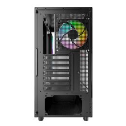 Корпус Montech XR (B) ATX/Micro-ATX/Mini-ITX 2xUSB3.0 1xType-C 1xAudio 1xMic Черный