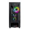 Корпус Montech X5 (B) E-ATX/ATX/Micro-ATX/Mini-ITX 1xUSB3.0 1xUSB2.0 1xType-C 1xAudio 1xLED Button Черный