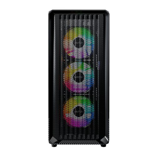 Корпус Montech X5 (B) E-ATX/ATX/Micro-ATX/Mini-ITX 1xUSB3.0 1xUSB2.0 1xType-C 1xAudio 1xLED Button Черный