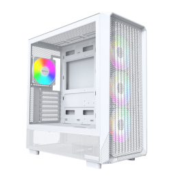 Корпус Montech X5 (W) E-ATX/ATX/Micro-ATX/Mini-ITX 1xUSB3.0 1xUSB2.0 1xType-C 1xAudio 1xLED Button Белый