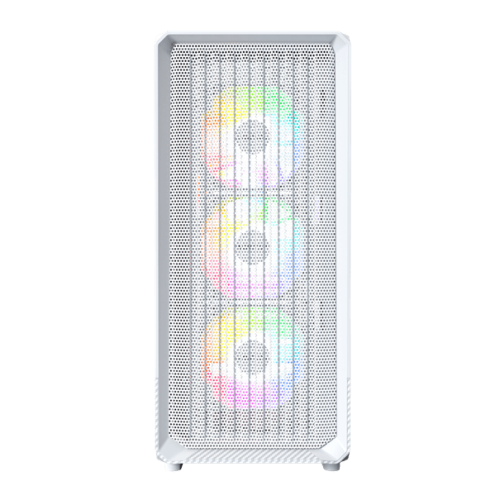 Корпус Montech X5 (W) E-ATX/ATX/Micro-ATX/Mini-ITX 1xUSB3.0 1xUSB2.0 1xType-C 1xAudio 1xLED Button Белый