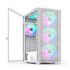 Корпус Montech X3 MESH (W) ATX/Micro-ATX/Mini-ITX 1xUSB3.0 2xUSB2.0 1xAudio 1xMic 1xLED Button Белый