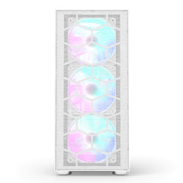 Корпус Montech X3 MESH (W) ATX/Micro-ATX/Mini-ITX 1xUSB3.0 2xUSB2.0 1xAudio 1xMic 1xLED Button Белый