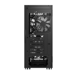 Корпус Montech X3 GLASS (B) ATX/Micro-ATX/Mini-ITX 1xUSB3.0 2xUSB2.0 1xAudio 1xMic 1xLED Button Черный