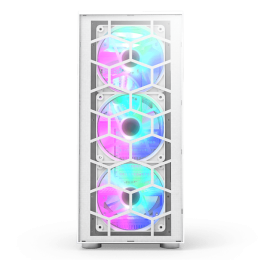 Корпус Montech X3 GLASS (W) ATX/Micro-ATX/Mini-ITX 1xUSB3.0 2xUSB2.0 1xAudio 1xMic 1xLED Button Белый