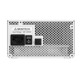 Блок питания Montech 1200W, TITAN PLA 1200W, Full Modular, ATX, 80+ PLATINUM, КПД 90%, Fan 135mm, Белый