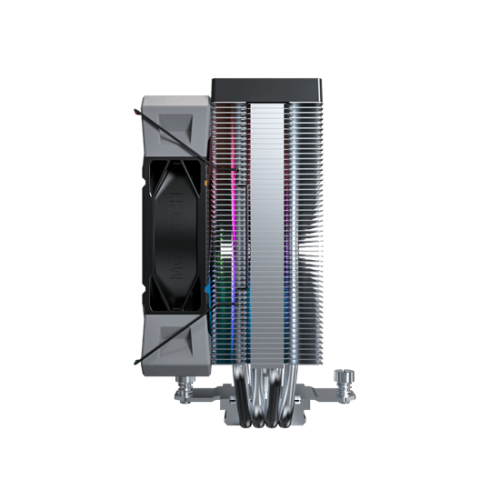 Вентилятор для процессора Montech NX400 ARGB (B) TDP 220W 4-pin 1851/1700/1200/115X/AM5/AM4 Black
