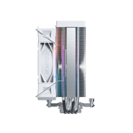 Вентилятор для процессора Montech NX400 ARGB (W) TDP 220W 4-pin 1851/1700/1200/115X/AM5/AM4 White