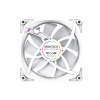 Вентилятор для корпуса Montech AX120 PWM (W) 1x(120x120x25mm) / 800-1600RPM / 59CFM / 27dBA Белый