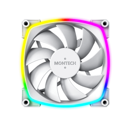 Вентилятор для корпуса Montech AX120 3 in 1 Pack (W) 3x(120x120x25mm)/800-1600RPM/59CFM/27db Белый