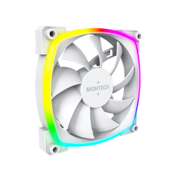 Вентилятор для корпуса Montech AX120 3 in 1 Pack (W) 3x(120x120x25mm)/800-1600RPM/59CFM/27db Белый