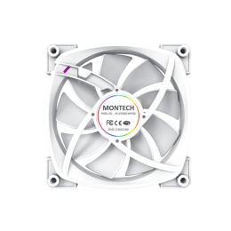 Вентилятор для корпуса Montech AX120 3 in 1 Pack (W) 3x(120x120x25mm)/800-1600RPM/59CFM/27db Белый