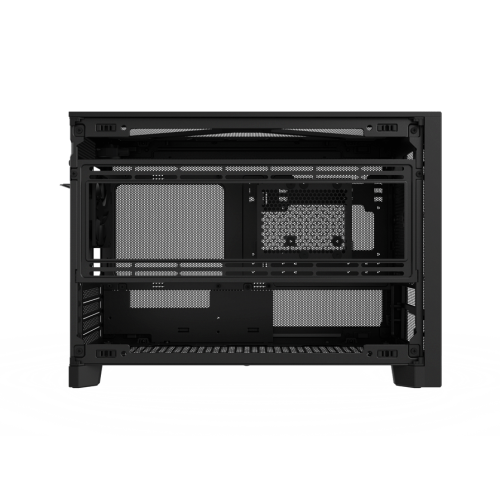 Корпус Montech TEN (B) Micro-ATX/Mini-ITX 2xUSB3.0 1xType-C 1xAudio Черный