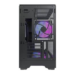 Корпус Montech KING 15 PRO (B) Micro-ATX/Mini-ITX 2xUSB3.0 1xType-C 1xAudio 1xLED Button Черный