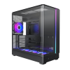 Корпус Montech KING 45 PRO (B) ATX/Micro-ATX/Mini-ITX 2xUSB3.0 1xType-C 1xAudio 1xLED Button Черный