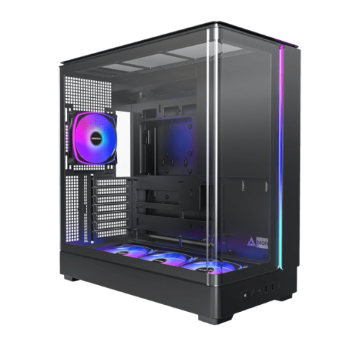 Корпус Montech KING 45 PRO (B) ATX/Micro-ATX/Mini-ITX 2xUSB3.0 1xType-C 1xAudio 1xLED Button Черный