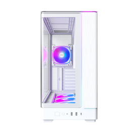 Корпус Montech KING 45 PRO (W) ATX/Micro-ATX/Mini-ITX 2xUSB3.0 1xType-C 1xAudio 1xLED Button Белый
