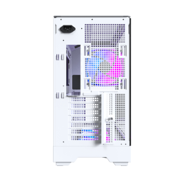 Корпус Montech KING 45 PRO (W) ATX/Micro-ATX/Mini-ITX 2xUSB3.0 1xType-C 1xAudio 1xLED Button Белый
