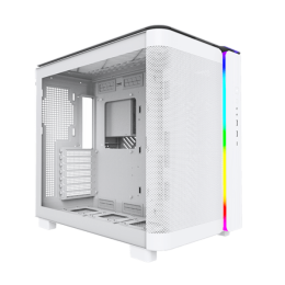 Корпус Montech KING 95 (W) ATX/Micro-ATX/Mini-ITX 2xUSB3.0 1xType-C 1xAudio 1xMic 1xLED Button Белый