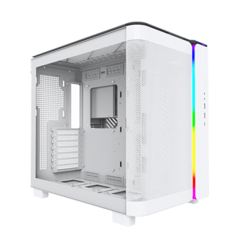 Корпус Montech KING 95 (W) ATX/Micro-ATX/Mini-ITX 2xUSB3.0 1xType-C 1xAudio 1xMic 1xLED Button Белый