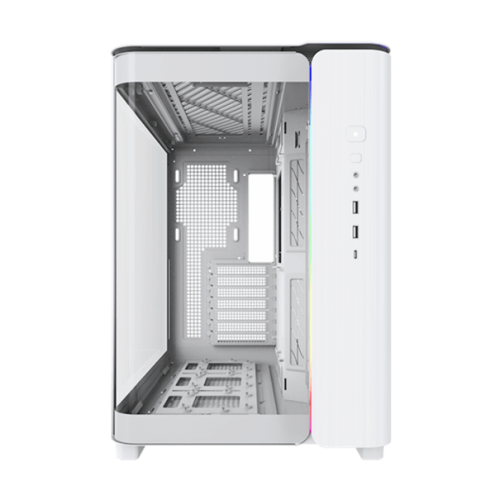 Корпус Montech KING 95 (W) ATX/Micro-ATX/Mini-ITX 2xUSB3.0 1xType-C 1xAudio 1xMic 1xLED Button Белый