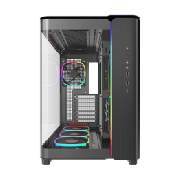 Корпус Montech KING 95 PRO (B) ATX/Micro-ATX/Mini-ITX 2xUSB3.0 1xType-C 1xAudio 1xMic 1xLED Button Черный