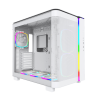 Корпус Montech KING 95 PRO (W) ATX/Micro-ATX/Mini-ITX 2xUSB3.0 1xType-C 1xAudio 1xMic 1xLED Button Белый