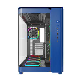 Корпус Montech KING 95 PRO (Prussian blue) ATX/Micro-ATX/Mini-ITX 2xUSB3.0 1xType-C 1xAudio 1xMic 1xLED Button Синий