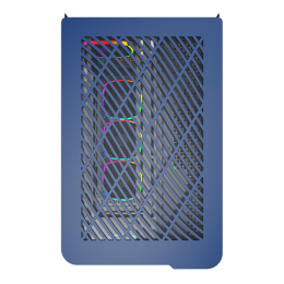 Корпус Montech KING 95 PRO (Prussian blue) ATX/Micro-ATX/Mini-ITX 2xUSB3.0 1xType-C 1xAudio 1xMic 1xLED Button Синий