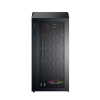Корпус Montech X5M (B) Micro-ATX/Mini-ITX 1xUSB3.0 1xUSB2.0 1xType-C 1xAudio 1xLED Button Черный