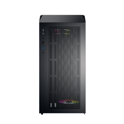 Корпус Montech X5M (B) Micro-ATX/Mini-ITX 1xUSB3.0 1xUSB2.0 1xType-C 1xAudio 1xLED Button Черный