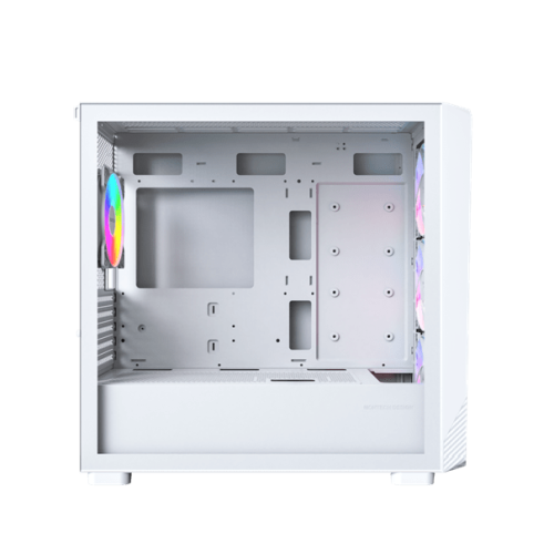 Корпус Montech X5M (W) Micro-ATX/Mini-ITX 1xUSB3.0 1xUSB2.0 1xType-C 1xAudio 1xLED Button Белый