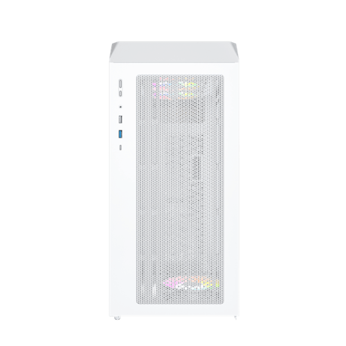 Корпус Montech X5M (W) Micro-ATX/Mini-ITX 1xUSB3.0 1xUSB2.0 1xType-C 1xAudio 1xLED Button Белый