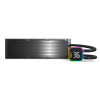 Водяное охлаждение для CPU Montech HyperFlow Digital 360 (B) TDP 350W 3x120 115x-1851/AM3-AM5 Black