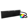 Водяное охлаждение для CPU Montech HyperFlow ARGB 360 (B) TDP 320W 3x120 115x-1851/AM3-AM5 Black