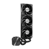 Водяное охлаждение для CPU Montech HyperFlow Silent 360 (B) TDP 350W 3x120 115x-1851/AM3-AM5 Black