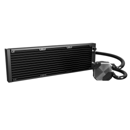 Водяное охлаждение для CPU Montech HyperFlow Silent 360 (B) TDP 350W 3x120 115x-1851/AM3-AM5 Black