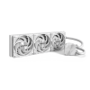 Водяное охлаждение для CPU Montech HyperFlow Silent 360 (W) TDP 350W 3x120 115x-1851/AM3-AM5 White