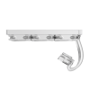 Водяное охлаждение для CPU Montech HyperFlow Silent 360 (W) TDP 350W 3x120 115x-1851/AM3-AM5 White