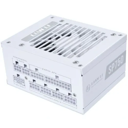 Блок питания Lian Li 750W, SP750 V2 Gold, Full Modular, 80+ GOLD, 92%, Белый, G9P.SP0750G.W000.EU