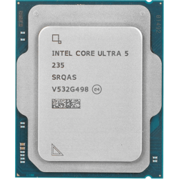 Процессор Intel Core Ultra 5 235 3.4/5GHz 14C/14T Arrow Lake 65W FCLGA1851 TRAY, AT80768063F6